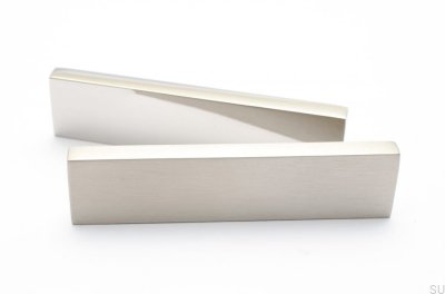 Clean Cut 64 Furniture Handle Silver Brushed Steel