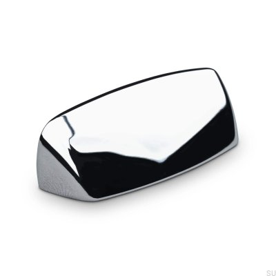 Pescara 64 shell furniture handle, polished chrome