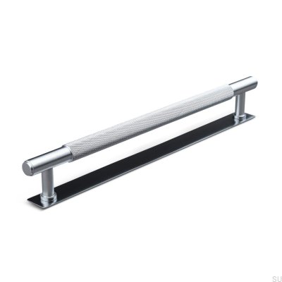 Salo 224 silver oblong furniture handle