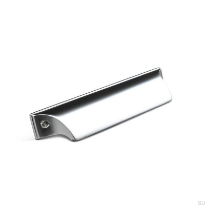 Shell furniture handle Trani 96 Silver