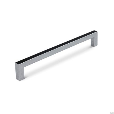 Tripoli 192 oblong furniture handle, polished chrome