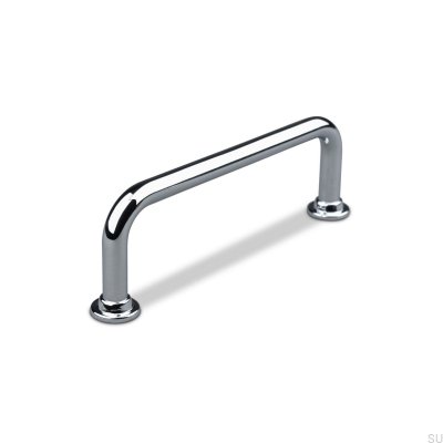 Venosa 96 oblong furniture handle, polished chrome