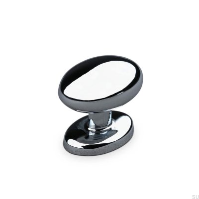 Atri polished chrome furniture knob