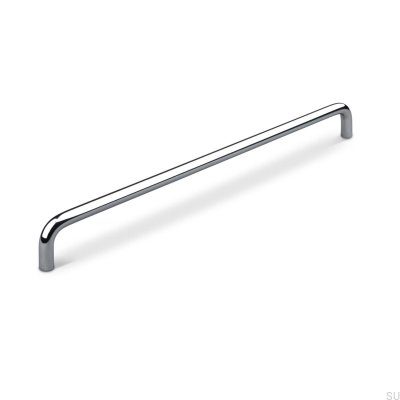 Barga 320 longitudinal furniture handle, polished chrome