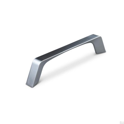 Cori 128 silver oblong furniture handle