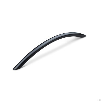 Marseille 192 oblong furniture handle, metal, matt black