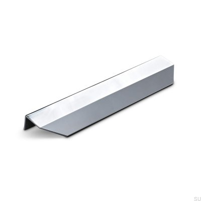 Modena 200 edge furniture handle, polished chrome