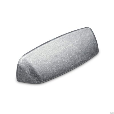 Shell furniture handle Pescara 96 Antique Tin