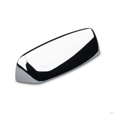 Pescara 96 shell furniture handle, polished chrome