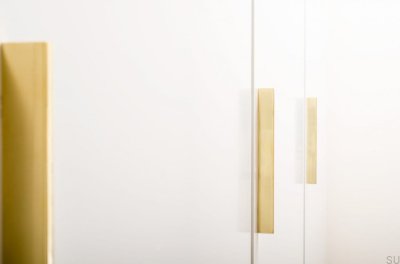 Clean Cut 224 Furniture Handle Silver Polished Steel