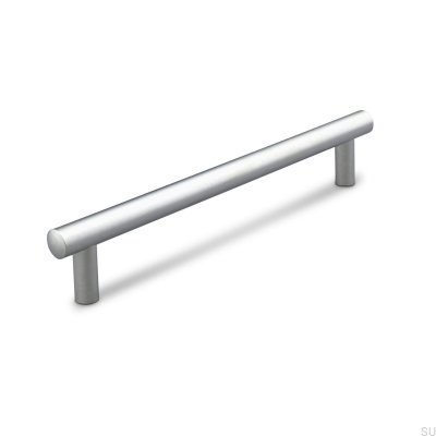 Trento 128 oblong furniture handle, matte nickel