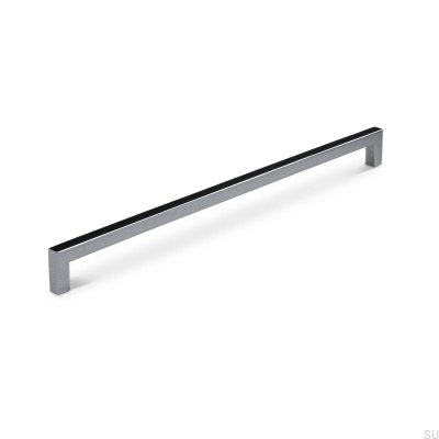 Tripoli 320 oblong furniture handle, polished chrome