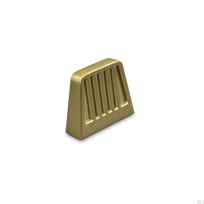 Ferrara Gold Brushed Furniture Knob