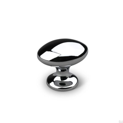 Forio 38 furniture knob, polished chrome