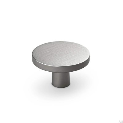 Garda 42 Brushed Silver furniture knob