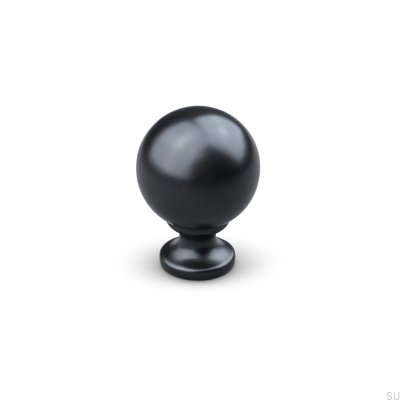 Labaro 30 Metal Matte Black furniture knob
