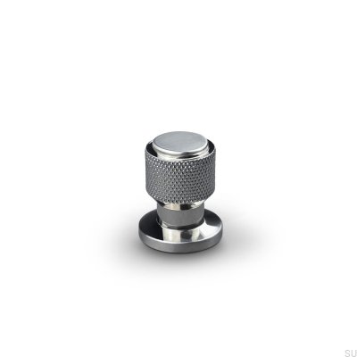 Lonato 20 Brushed Silver furniture knob