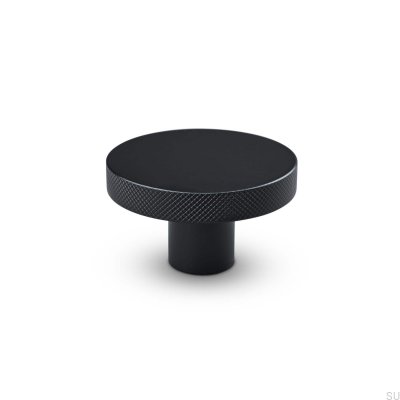 Monza 42 metal furniture knob, matt black