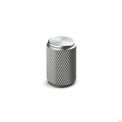 Rimini 16 Silver Brushed Furniture Knob