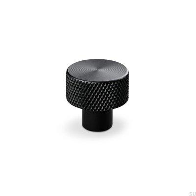 Rimini 20 Metal Matte Black furniture knob