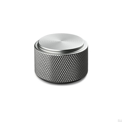 Rimini 30 Silver Brushed Furniture Knob