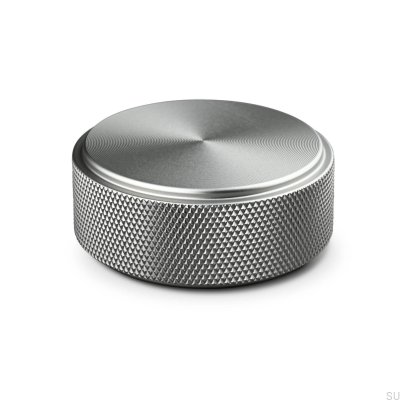 Rimini 50 Brushed Silver furniture knob