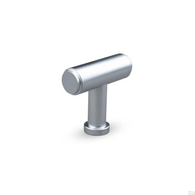 T-Bar Salo Metal Silver Furniture Knob