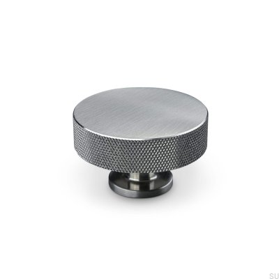 Sassari 50 Brushed Silver furniture knob