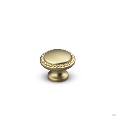 Sora 30 Gold Brushed Furniture Knob