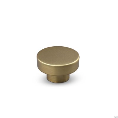 Vasto 34 Brushed Gold furniture knob