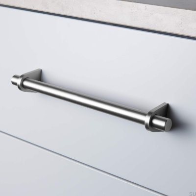 Marstrand 220 silver oblong furniture handle