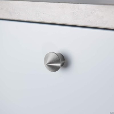 Lysekil 30 silver furniture knob (2 pieces)