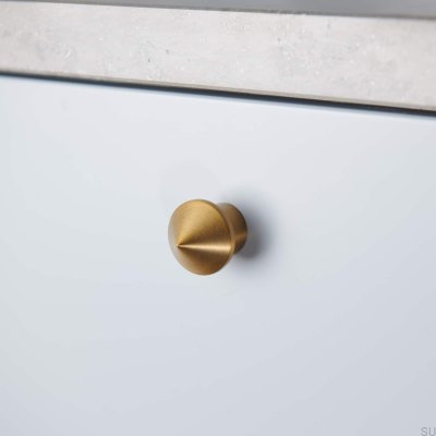 Lysekil 30 Gold Brushed Furniture Knob (2 pieces)
