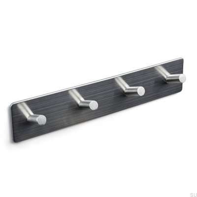 Nantes 260-4 Brushed Silver Wall Hanger