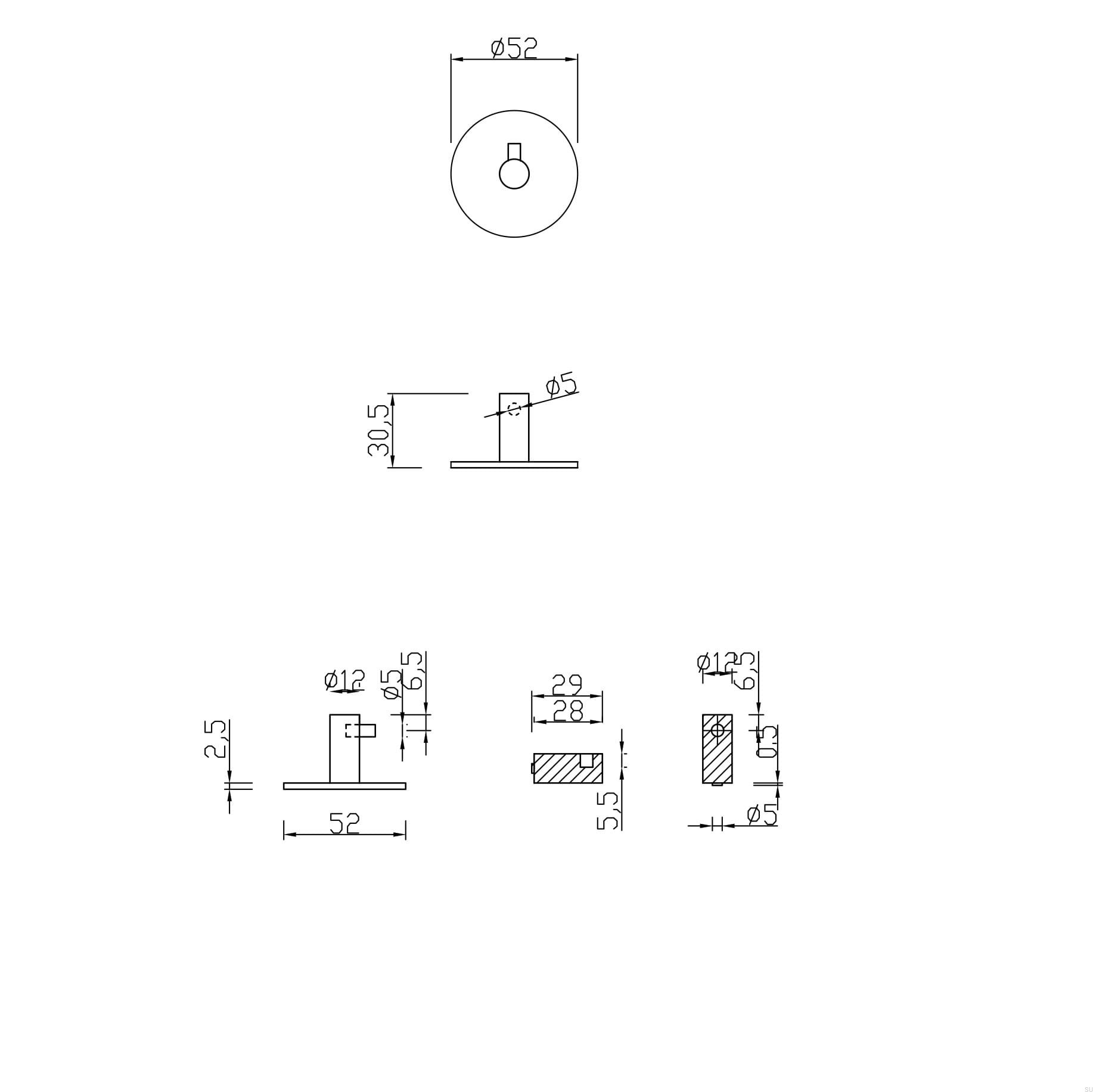 17000049--Wieszak-ścienny-Tours-52-1-Srebrny-Szczotkowany-Theofiles-Skandynawskie-Uchwyty_2