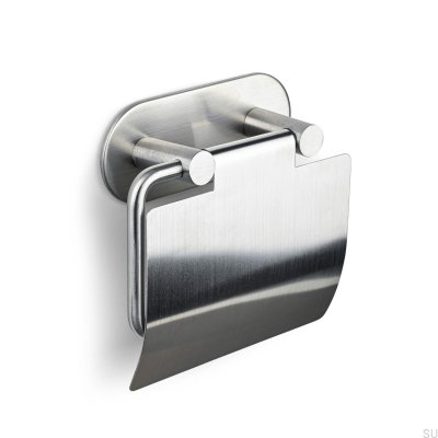 Tours Silver Brushed Toilet Roll Holder