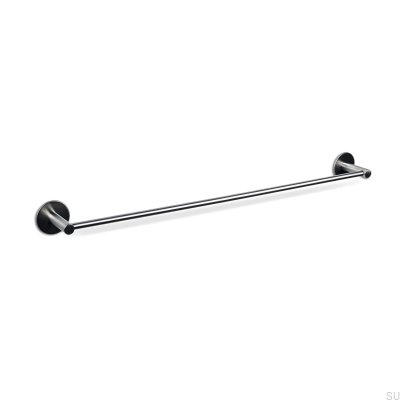 Tours Silver Brushed Towel Rack
