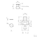 17000061--Wieszak-ścienny-Dijon-19-1-Chrom-Polerowany-Theofiles-Skandynawskie-Uchwyty_2