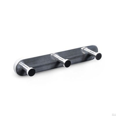 Dijon 225-3 wall hanger, polished chrome