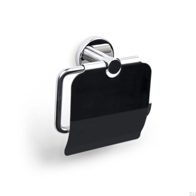 Dijon toilet paper holder, polished chrome