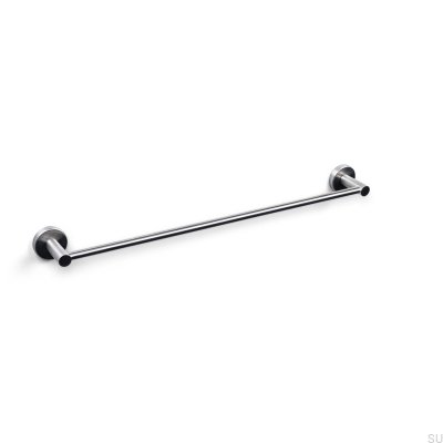 Dijon Silver Brushed Towel Rack