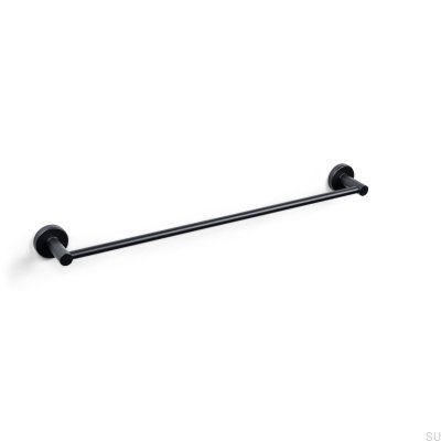 Dijon Metal Towel Rack, Matte Black
