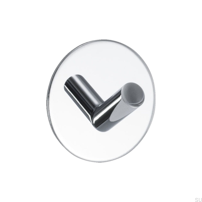 Base 100-1 wall hanger Polished chrome