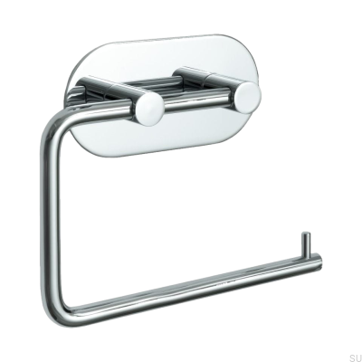 Base 100 classic, polished chrome toilet paper holder