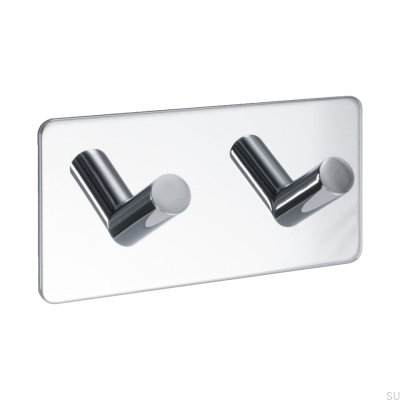 Base 200-2 wall hanger Polished chrome