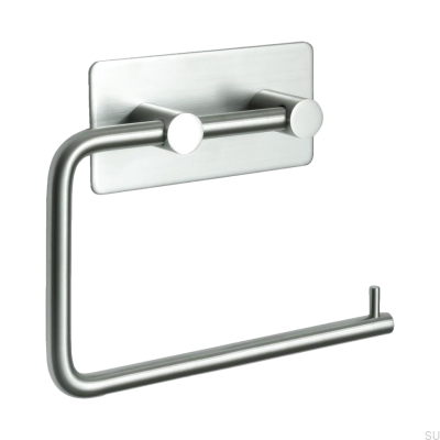 Base 200 classic toilet paper holder, brushed steel