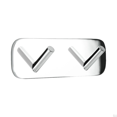 Wall hanger Solid 2 Polished chrome