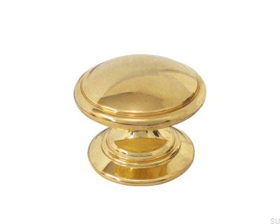 Furniture Knob 24466 (30) Polished Brass