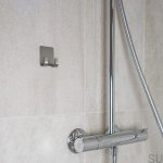 Uchwyt na maszynkę do golenia Base Stalowy Szczotkowany