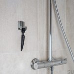 606076-21 Uchwyt na maszynkę do golenia Base Chrom Polerowany